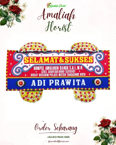Karangan Bunga Ucapan Selamat tenjolaya